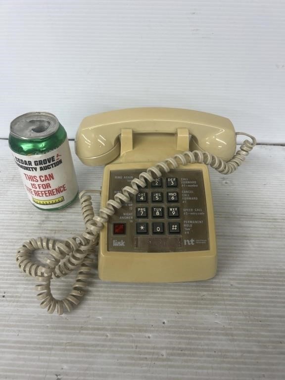 Collectable Push button desk phone