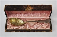 1820-1865 Andrew Warner Sr Sterling Preserve Spoon