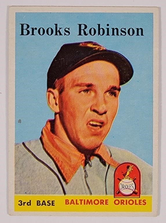 Topps Brooks Robinson Baltimore Orioles Card