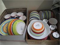 Mainstays Striped Dish Set