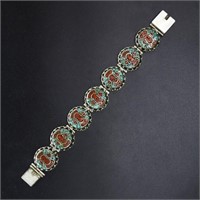 Tibet Hand Made Turquoise Bracelet