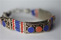 Tibet Hand Made Lapiz Lazuli Bracelet