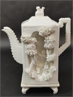 Vintage Ornate Oriental Garden Teapot