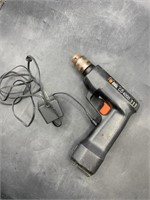 Black & decker drill - lights up when plugged in