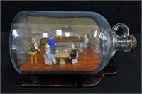 Restaurant in a Bottle Diorama