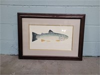 Signed Limited Edition Crawford Print in Frame