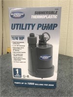Utility Pump- 1/4HP
