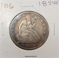 279 - 1864-O HALF DOLLAR (B3)