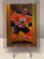Connor McDavid Gold Etchings Card