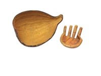 Wooden Hand,Carved Out Gourd