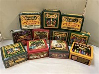 11 Crayola Gift Tins - some still factory sealed