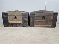 Antique Wooden Trunks