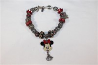 Pandora Sterling Silver Minnie Mouse Bracelets