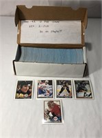 Complete 1991-92 OPC Hockey Card Set 1-528