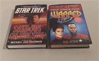 Two Star Trek Hardcover Books