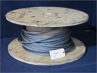 Large Spool 50FT+ Heavy Duty Steel Pulling Cabel