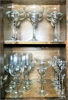 Wine & Margarita Glasses