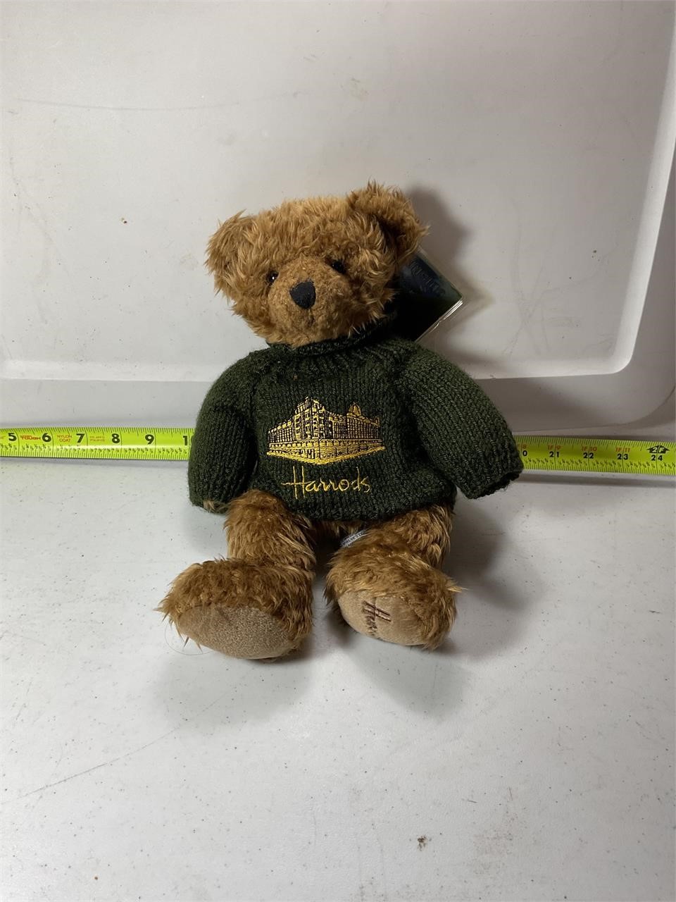 Rare Vintage Harrods Christmas Teddy Bear