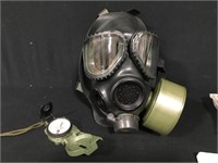 M40 Gas Mask w/ Compass