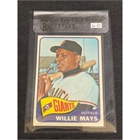 1965 Topps Willie Mays Beckett Review 6.0