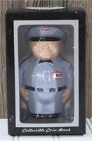 Texaco Crown Premiums Fat Man Collectible Bank