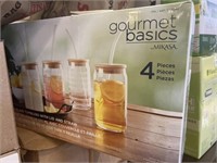 Gourmet Basics by Mikasa Glass Tumblers with