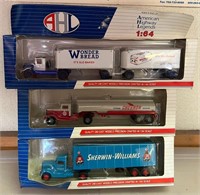 R - LOT OF 3 COLLECTOR TRUCKS (C129)