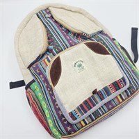 Himalayan 100% Hemp Nepalese Backpack