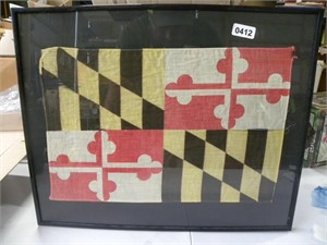 Framed Maryland Piece