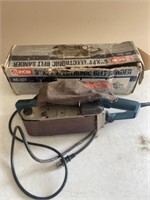 Ryobi Electronics belt sander 3in tested