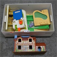 Fisher Price Boat & PlayHouses