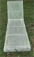 Wire Mesh Patio Lounger
Back adjust, well made