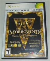 The Elder Scrolls III Morrowind Xbox Game Map CIB