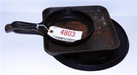 Lot #4803 - (3) Wagnorware vintage cast iron