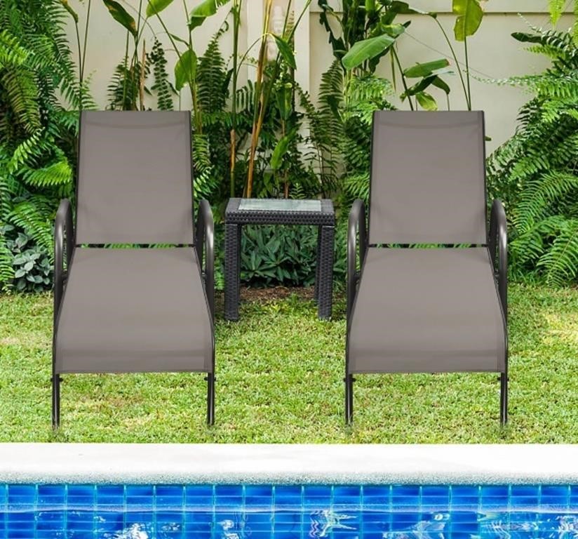 2PCS Patio Lounge Chair 




Chaise