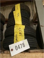 Group of 5 small misc  tires