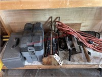 Rollerstand power saw, tool boxes- all to go