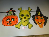 3 Hang Up Halloween Decorations (Skeleton &