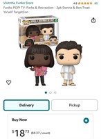 Parks and Rec Funko Pops QTY 3 (Open Box, New)