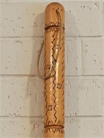 Hand Carved Walking Stick. 47"