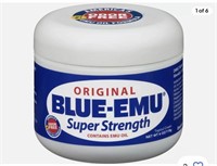 ORIGINAL BLUE-EMU Super Strength CONTAINS EMU O