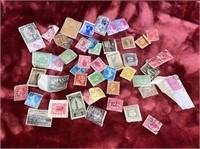 Old Foriegn Postage Stamps