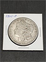 1901 O Morgan Silver Dollar