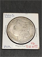 1901 S Morgan Silver Dollar