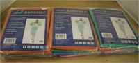 PACK OF 12 ADULT RAINCOATS--BRAND NEW