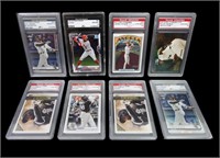 GRADED BASEBALL CARDS P.A.A.S & 5 STAR GRADING