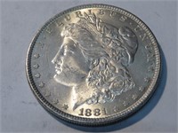 1881 p BU Grade Better Date Morgan Silver Dollar