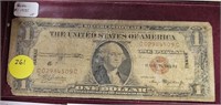 1935 $1 SILVER CERTIFICATE - BROWN SEAL, HAWAII