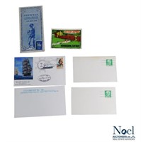 VTG Postage of Stamps & Envelopes