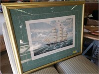 The clipper ship picture/ 27x33"